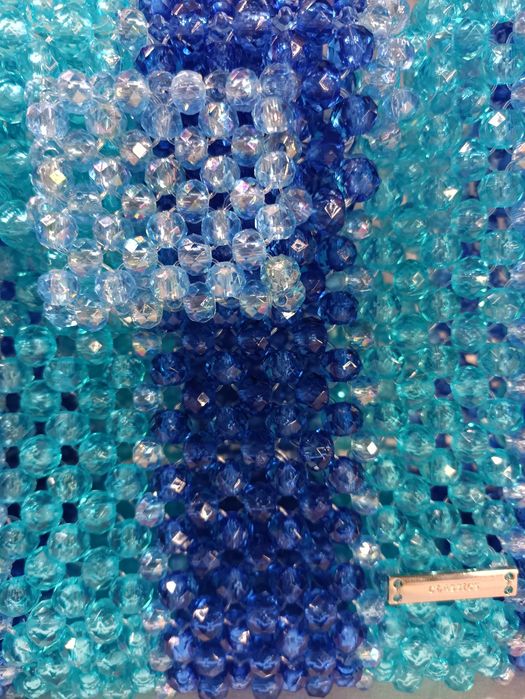 Яркая сумка из бусин handmade