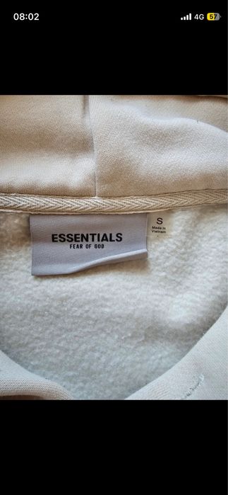 Vand Hanorac Essentials Fear of God Cream
