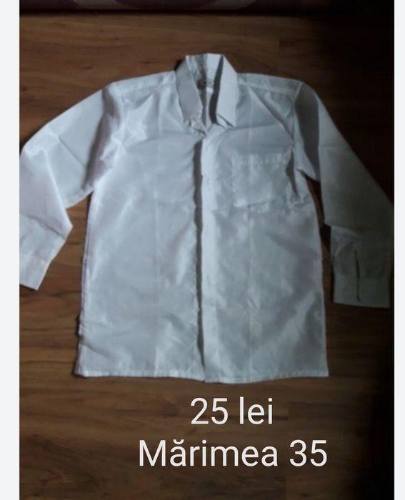 Cămăși băieți albe