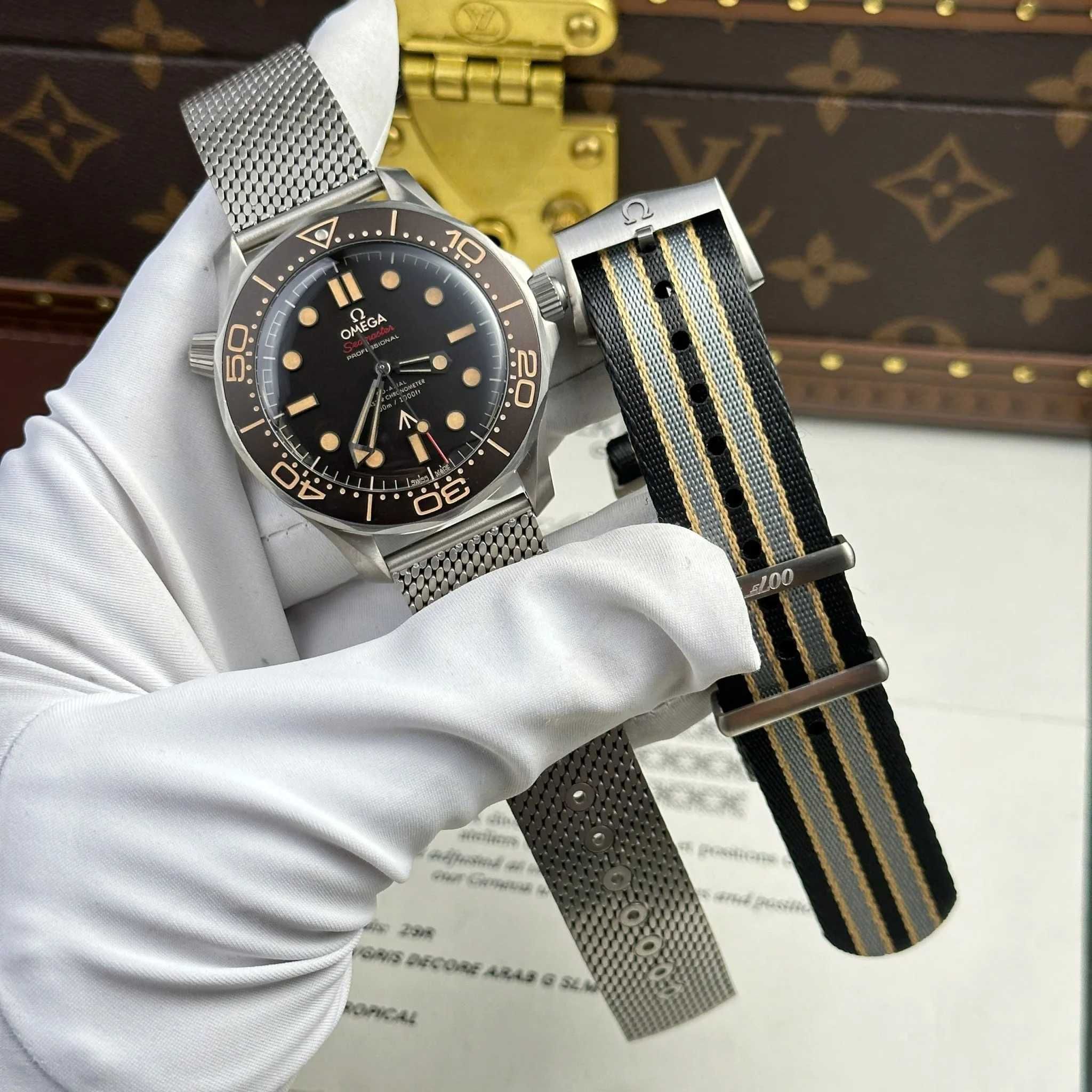 Omega seamaster diver 300m titanium 007