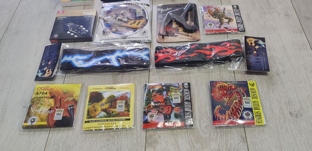 Струны ремни гитара электрогитара каподастр