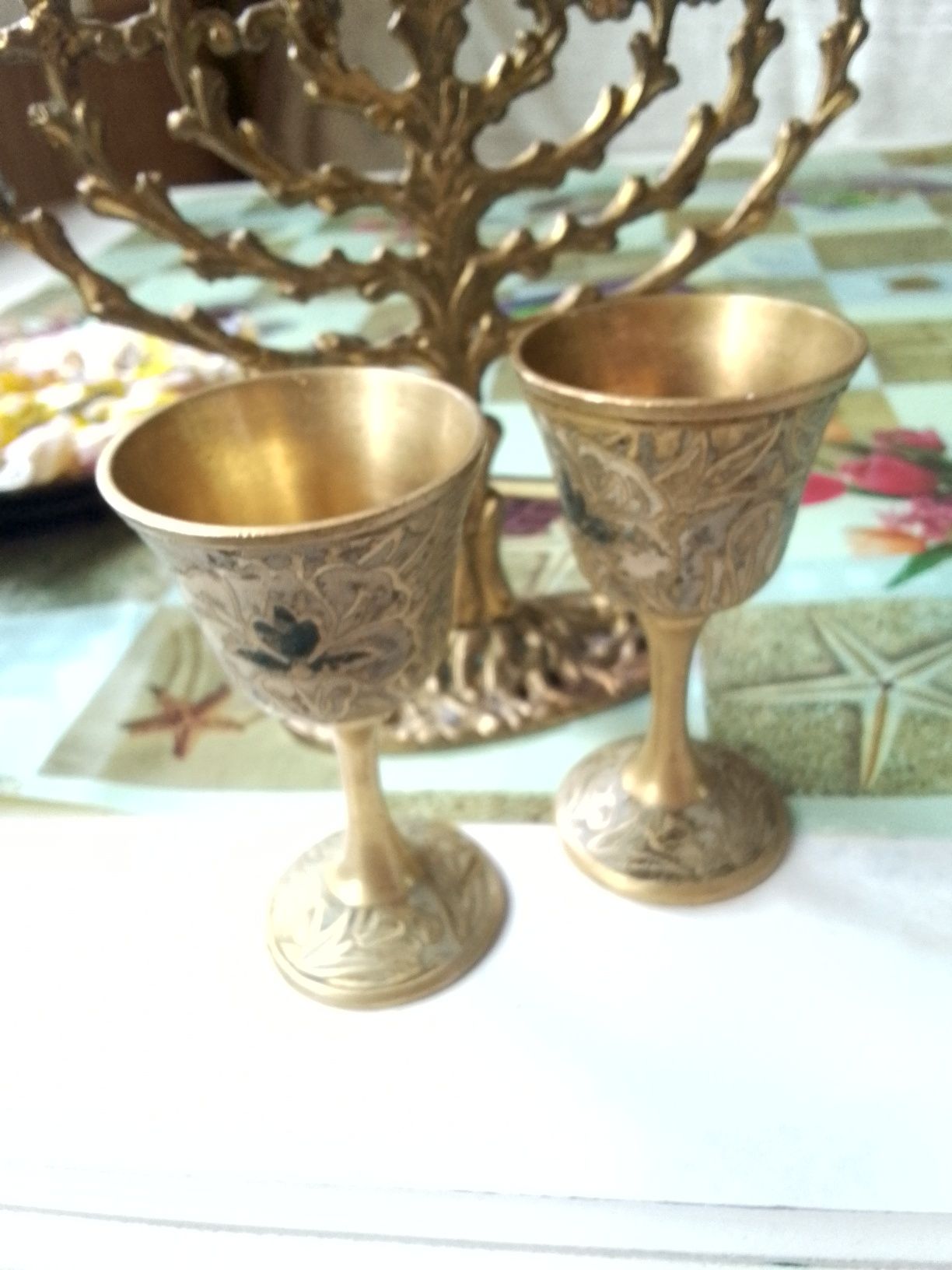 Продам антикварный подсвечник Менора