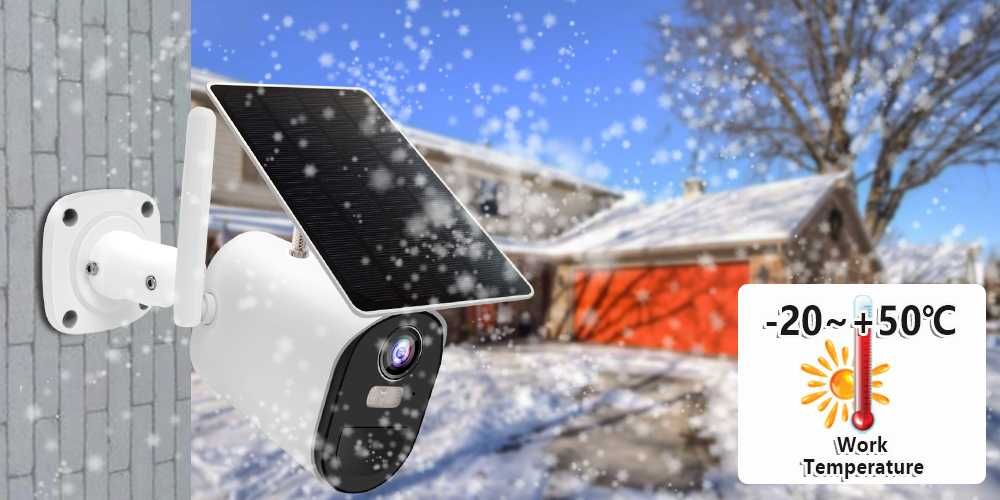 Camera Video 5Mp Panou Solar 4G Full HD 1080p cu acumulatori 15000mAh