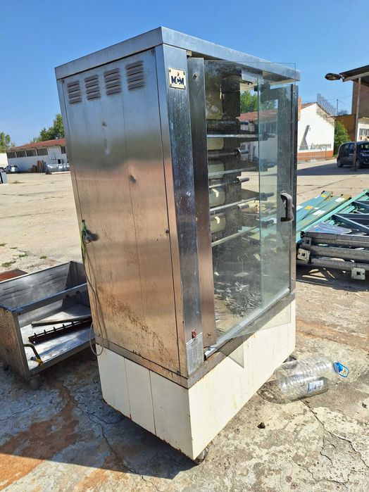 Грил за пилета газ 60 броя