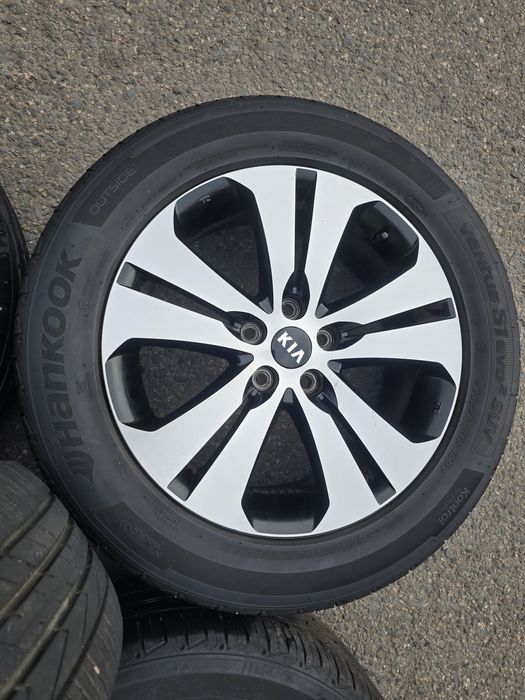 Jante Aliaj R18 + Anvelope Kia Sportage 235/55R18 Hankook 7mm