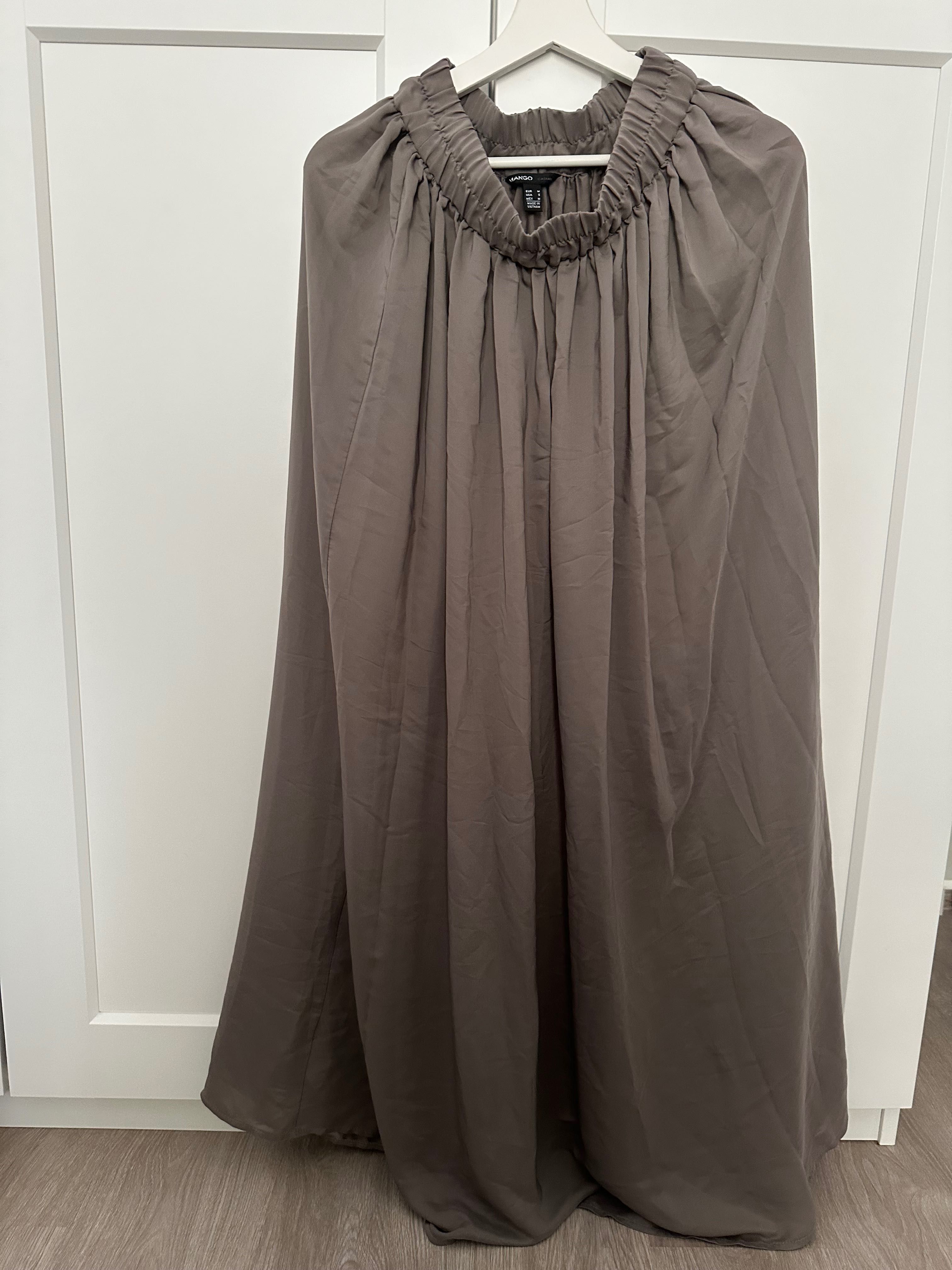 Fusta Mango maxi, lunga, evazata, marimea M