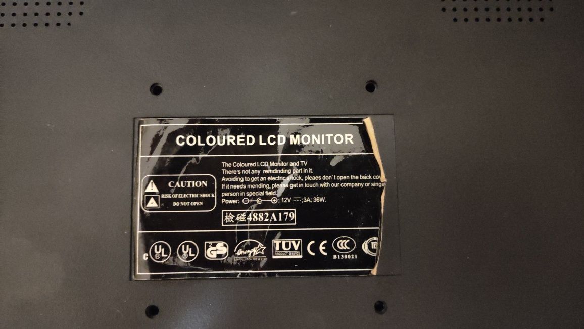 Tv/Monitor 12V / 3A