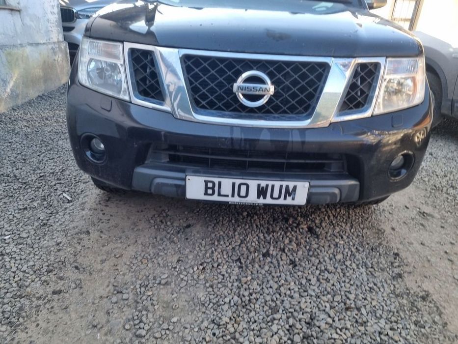 Bara fata Nissan Navara D40 Facelift 2006 - 2010 NEGRU GNO BLACK (1187) model cu ...