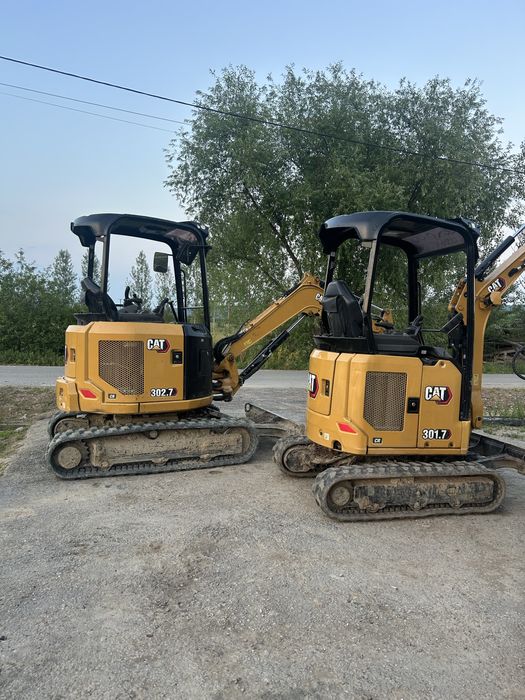 Miniexcavator caterpillar 301.7 de 1,9tone fab2023