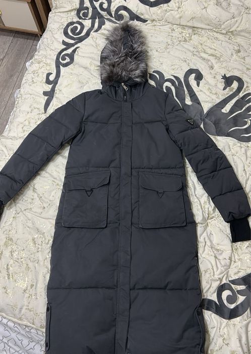 Зимняя куртка длинная