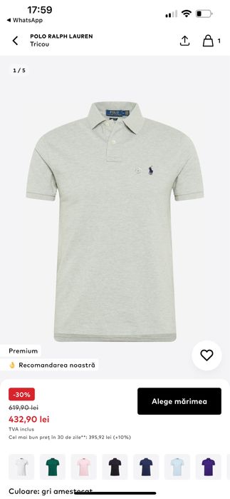 Tricou Polo Ralph Lauren
