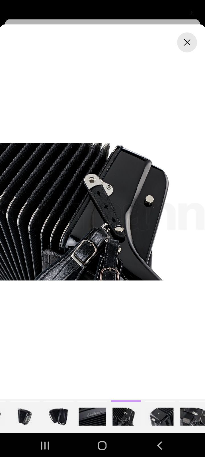 Acordeon StarTone 120 VI Black
