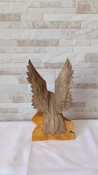 Стара дърворезба - Орел - 26см