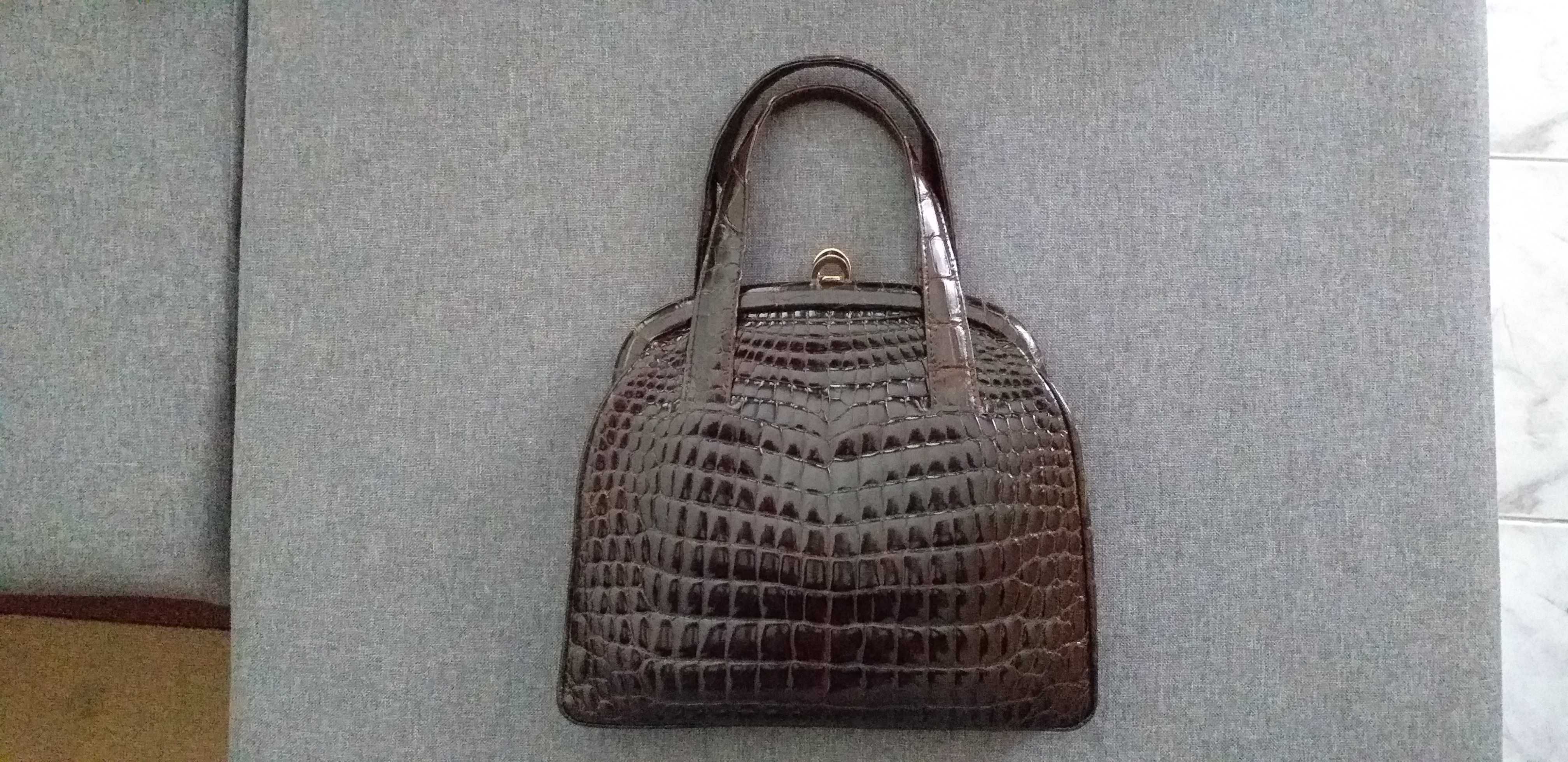 крокодил, дамска чанта, чанта