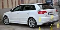 Prelungire lip buza tuning sport bara spate Audi A3 8P Sportback S3 v2