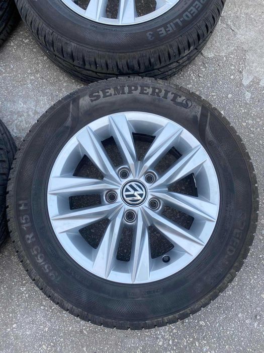 VW джанти 15 с чисто нови гуми
