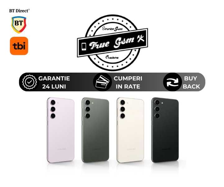 Samsung S23 FE 128GB Graphite / Purple - GARANTIE 12 LUNI | TrueGSM