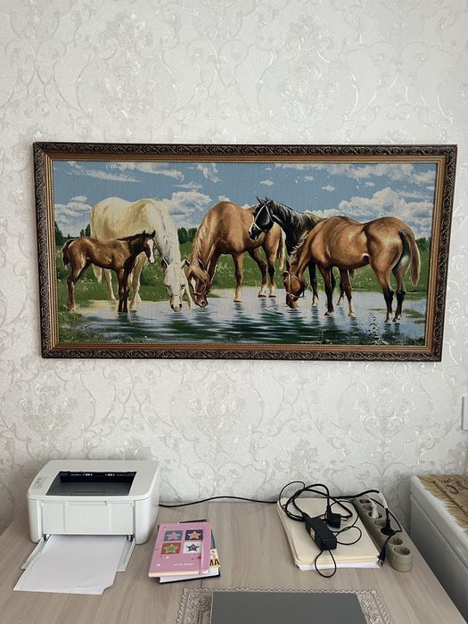 Картина с лошадьми
