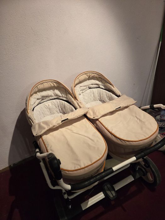 Детска количка за близнаци Mikado