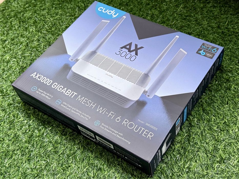 Роутер WiFi Cudy WR3000S OpenWRT