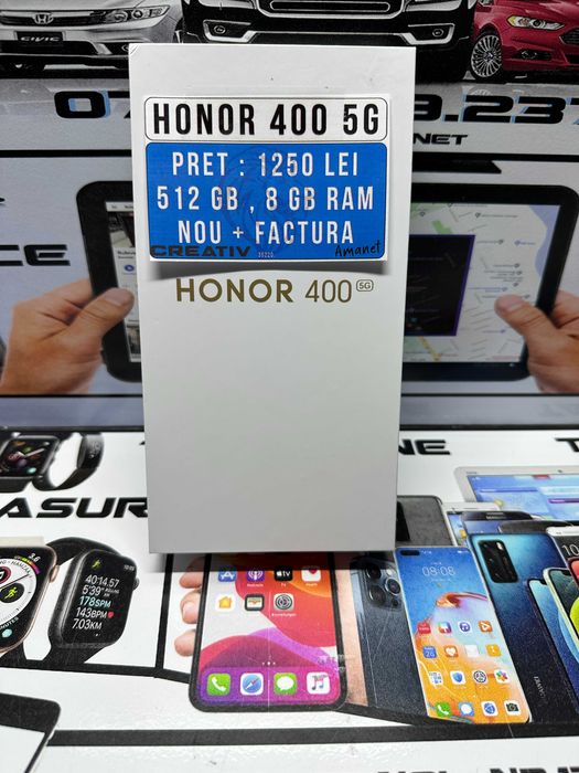 HONOR 400 5G/ NOU+Factura/ CreativAmanet