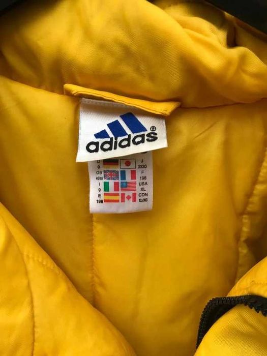 geaca de puf adidas vintage