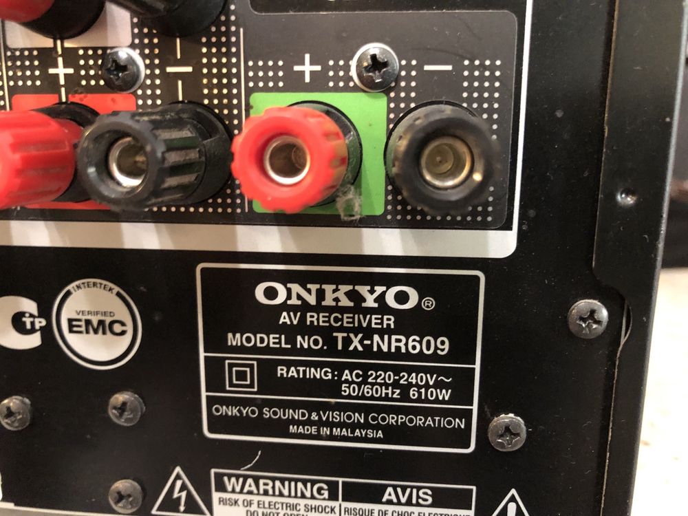 Onkyo TX-NR609 resiver