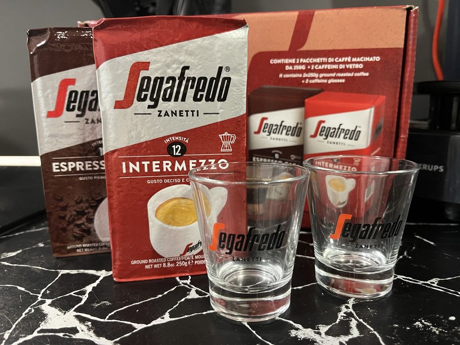 Кафе Segafredo Zanetti - подаръчна кутия с чаши