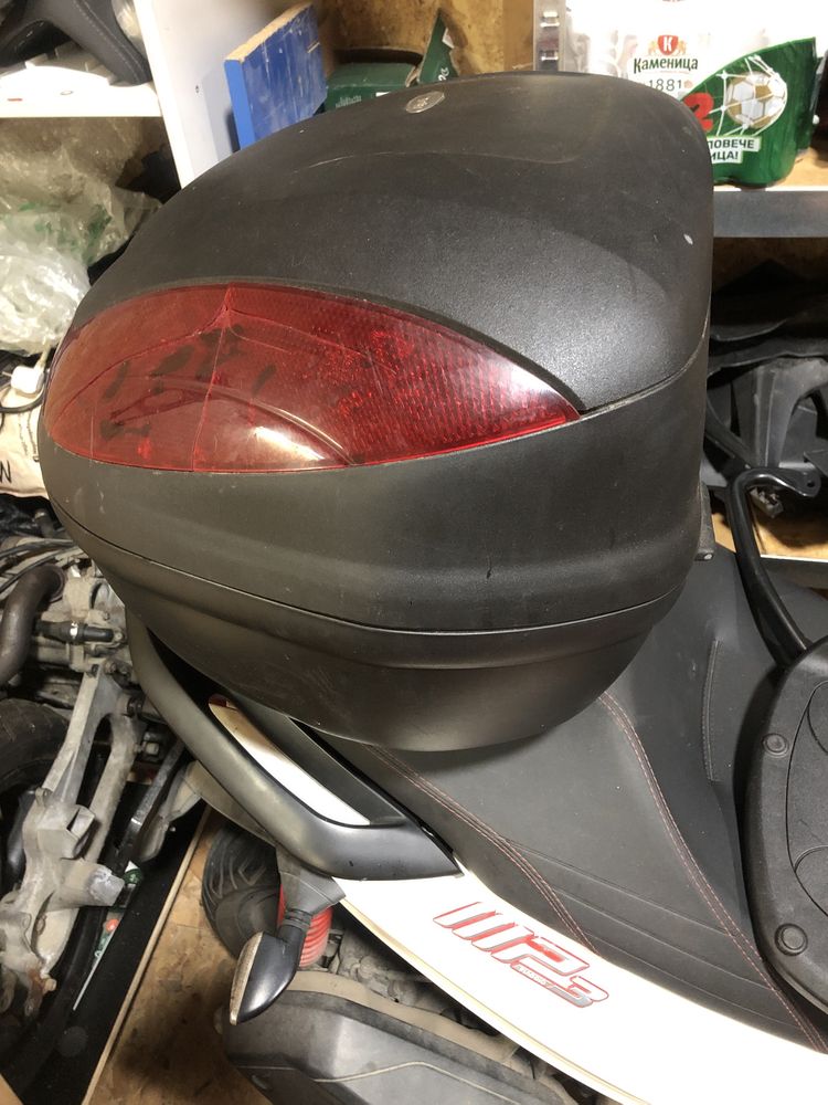 Topcase piaggio mp3 /yourban /hpe complet cu 2 chei