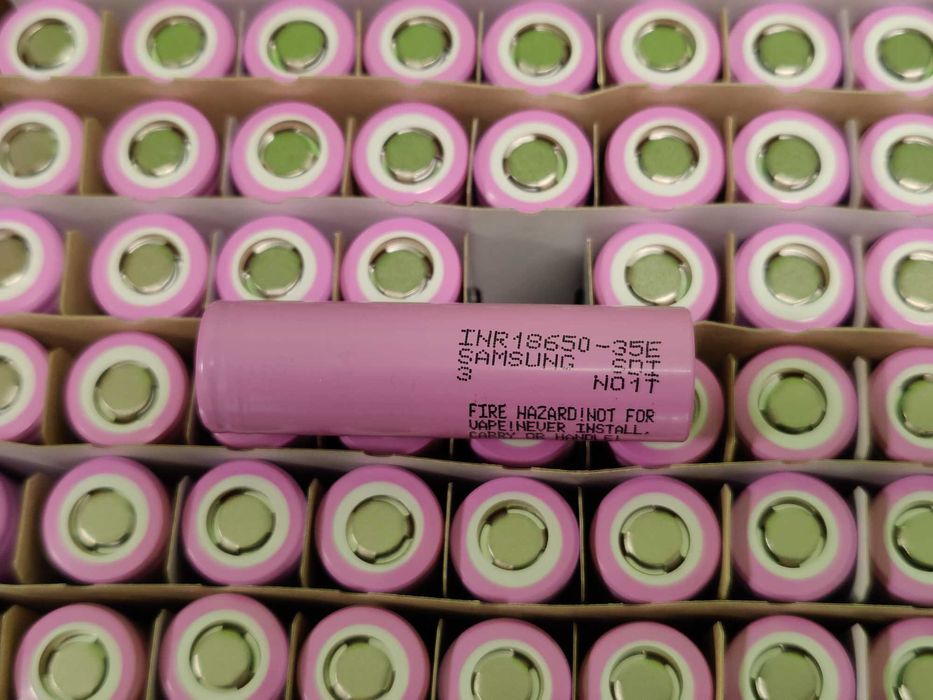 Celule Samsung INR18650-35E 3400mAh - 8A, lot 2023 decembrie