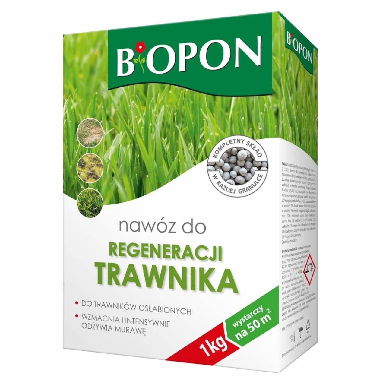 Biopon - Ingrrasamant pentru regenerarea gazonului 1 kg