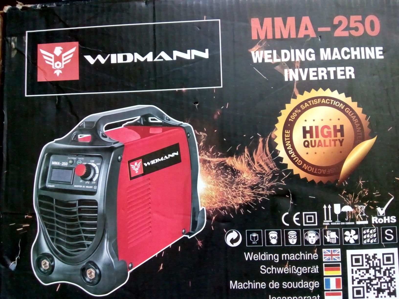 Електрожен WIDMANN MMA-250