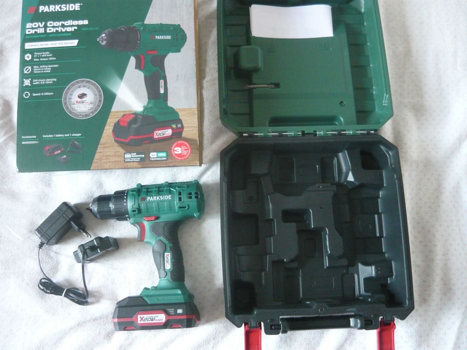 Polizor unghiular Parkside NOU, flex pe acumulator 20 V, polidisc