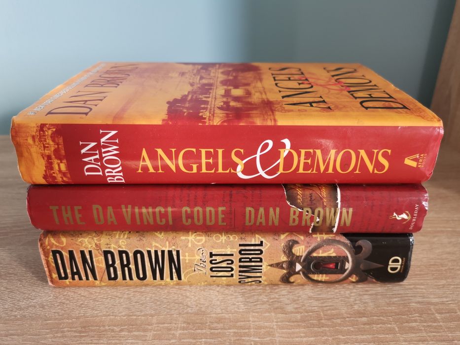 Dan Brown Angels and Demons The Da Vinci Code The Lost Symbol Trilogy