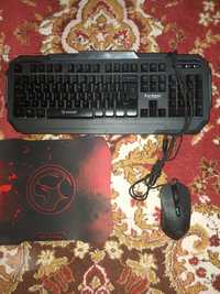 Vând tastatura,mouse și mouse pad scorpion