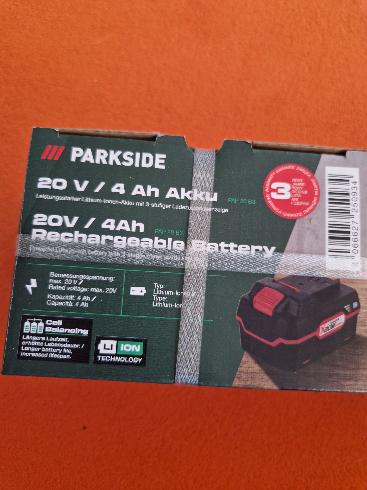 Акумулаторни батерии Parkside