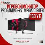 Игровой монитор PRO GAMING | 27" VA, 180 Гц, изогнутый R1500, RGB