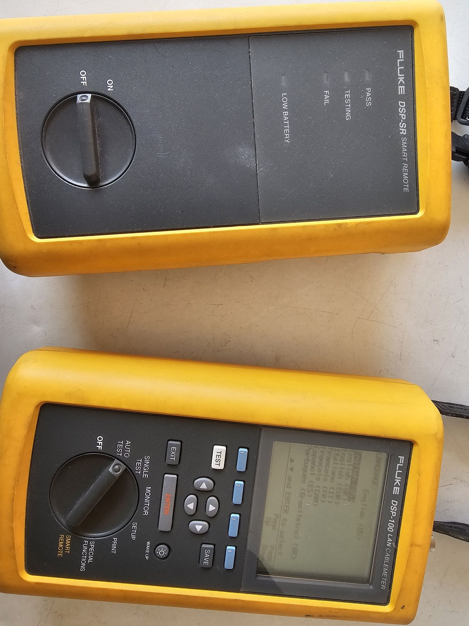 Fluke tester dsp 100