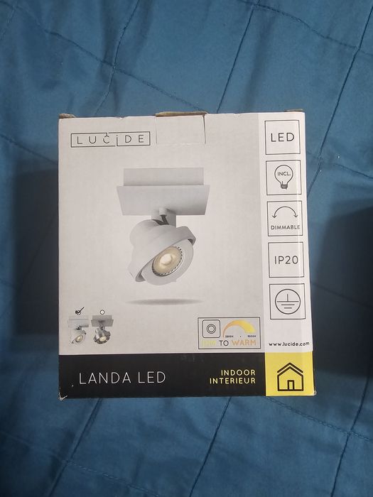 Lampa spot led, 2 bucăți, noi