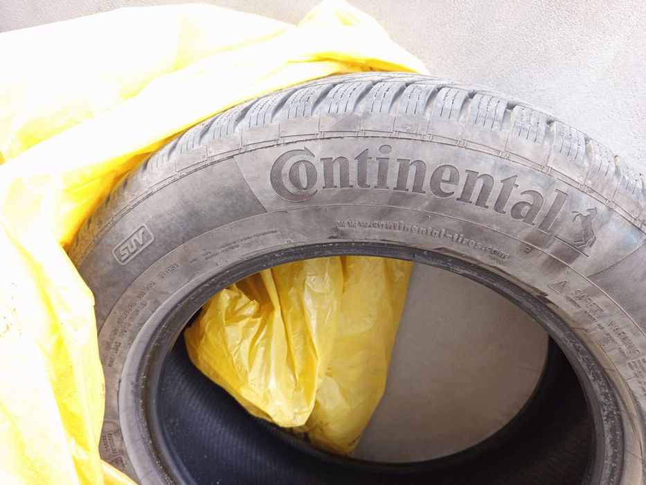 Продавам зимни гуми Continental 225/60/17  - 6мм грайф