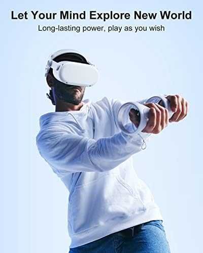 Нова HINOVO VR лента с батерия 6000mAh за Quest 2 комфорт и стабилност