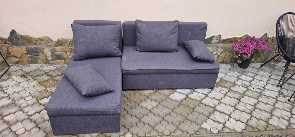 Coltar extensibil gri