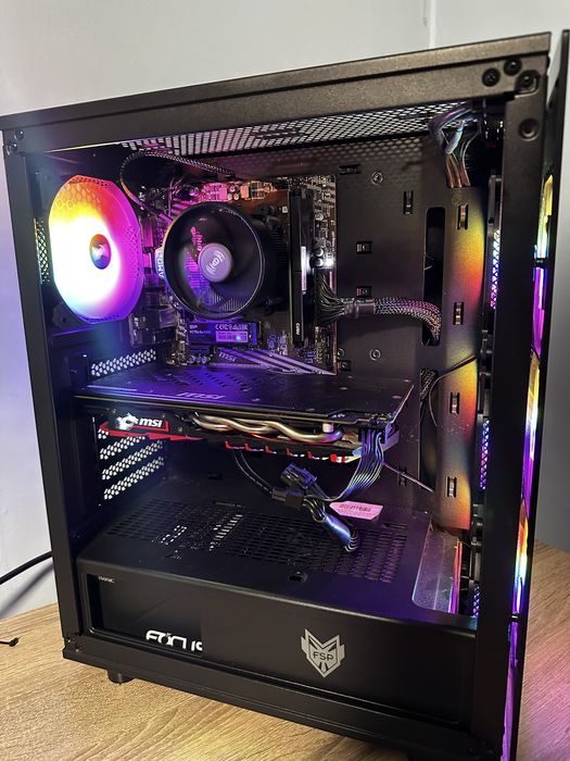 Геймърски компютър Ryzen 5 3600 / GTX 1060 / 16GB RAM / SSD