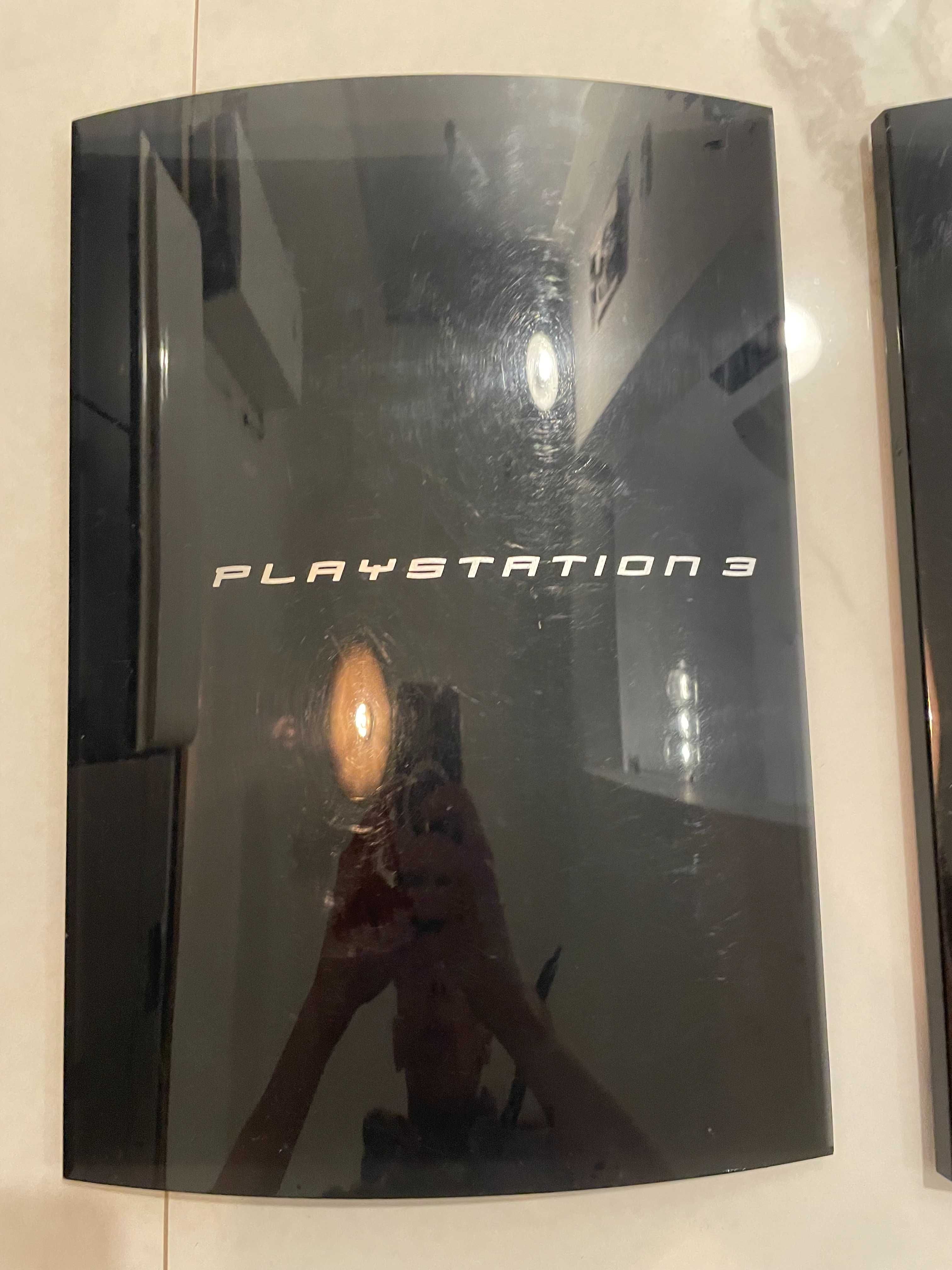 fata pvc neagra carcasa logo Playstation 3 PHAT fat