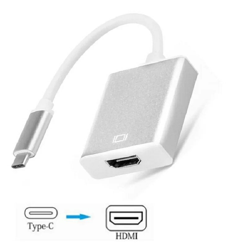 Переходник Type-C на HDMI для MacBook. Качественный! Алматы