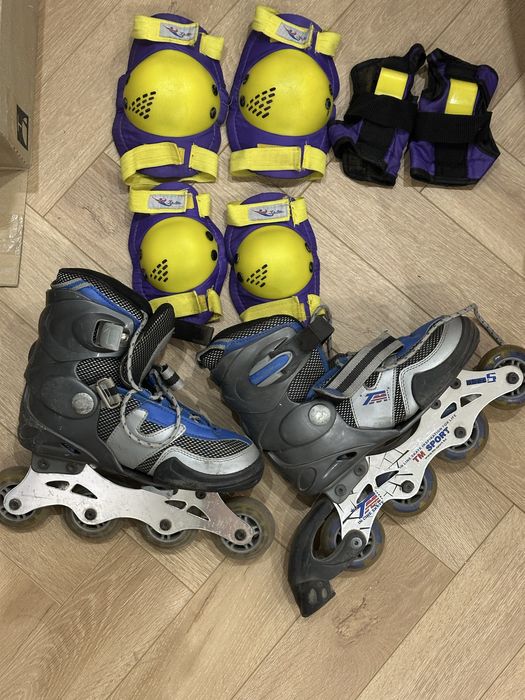 Ролики и набор защиты