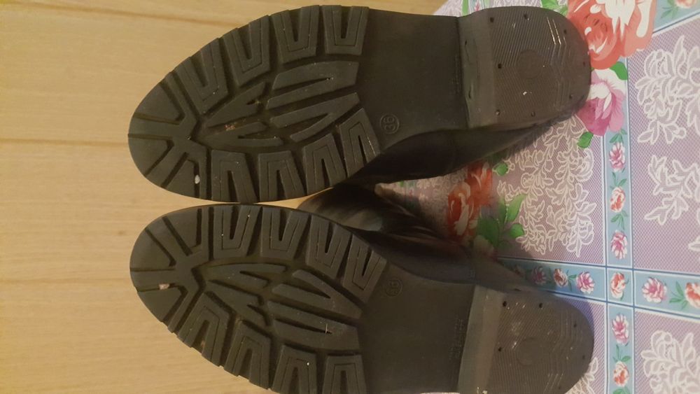 Cizme damă, înalte, de piele