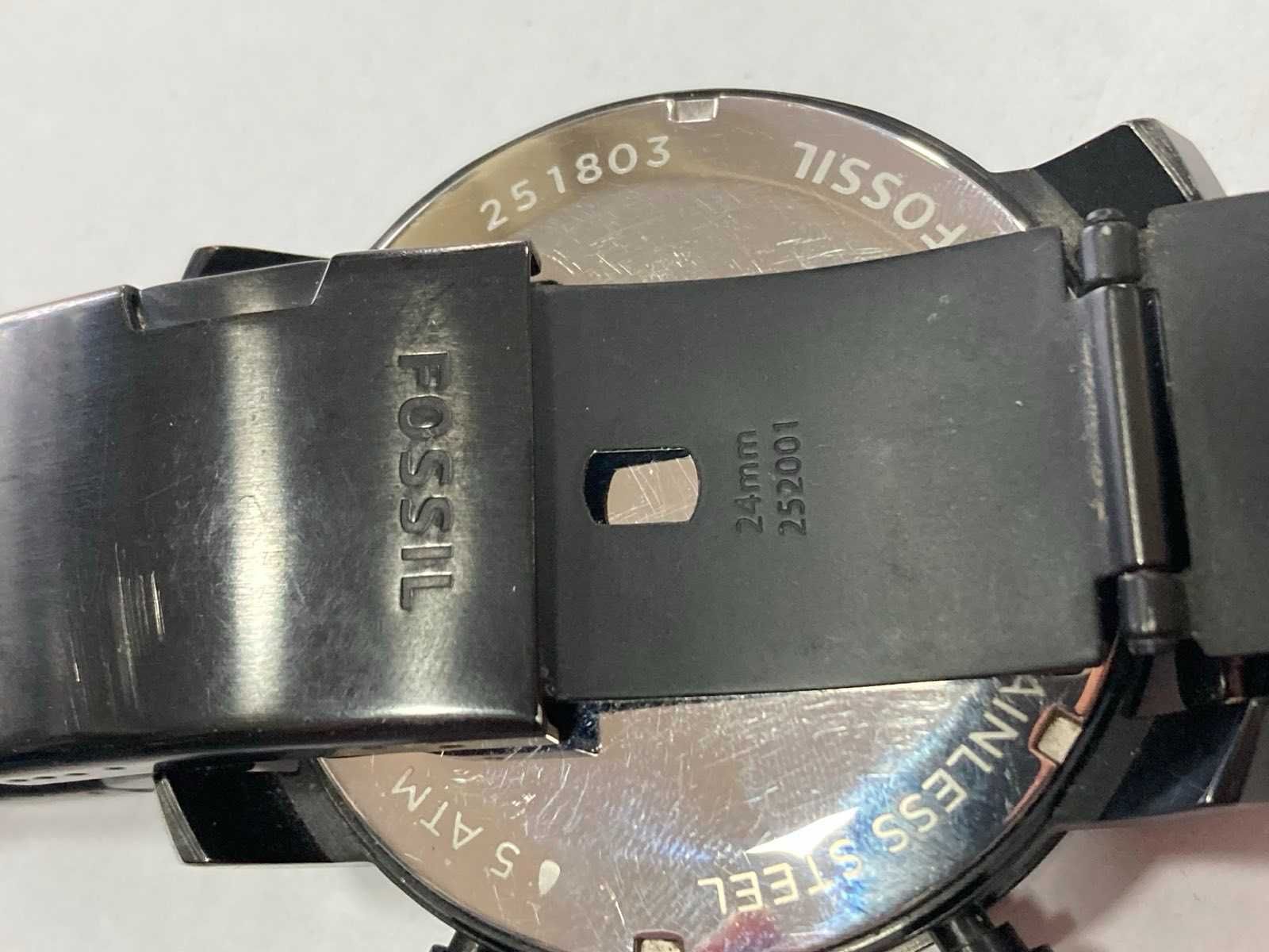 Fossil Gage Black bq 1652 49 mm