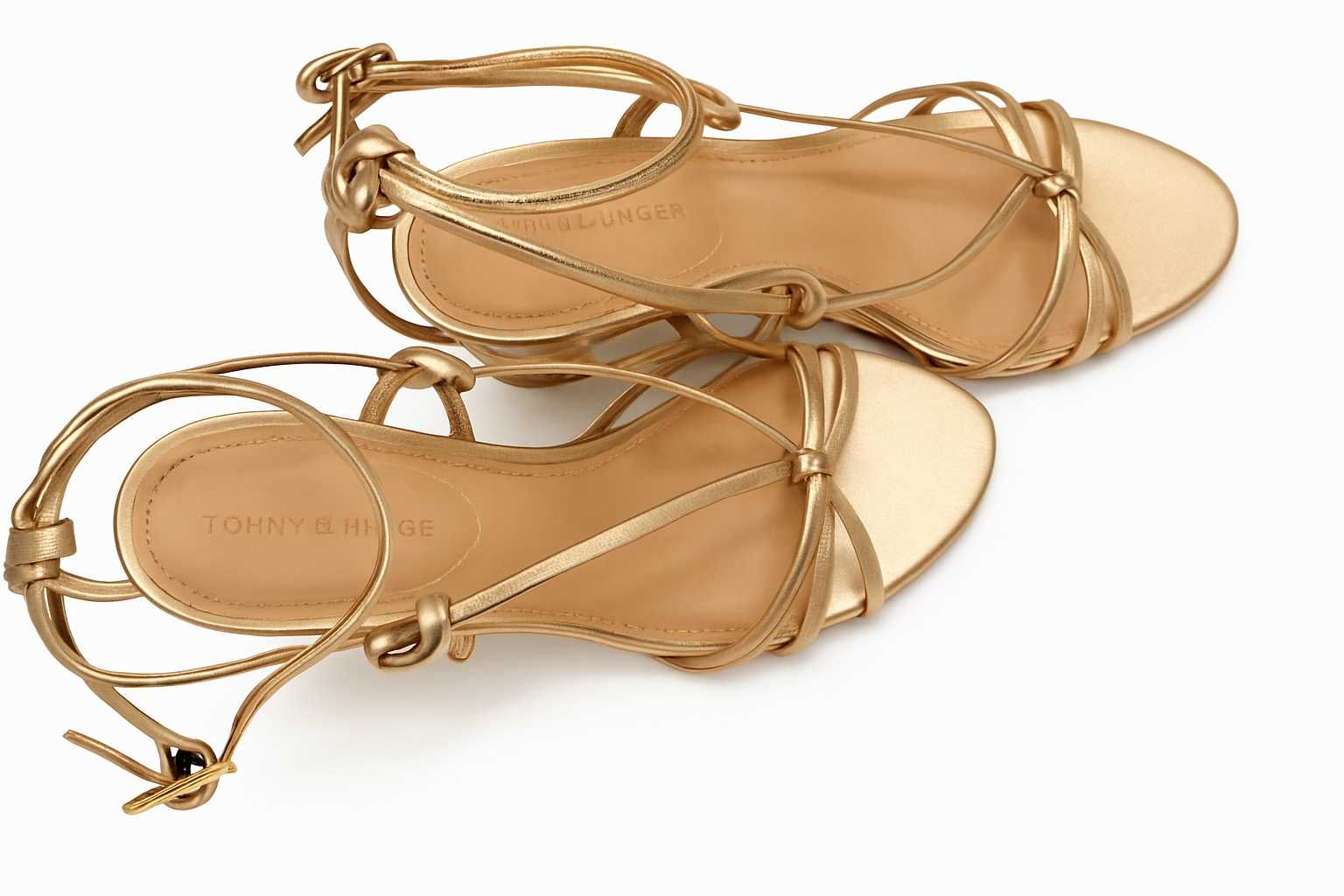 Sandale elegante aurii