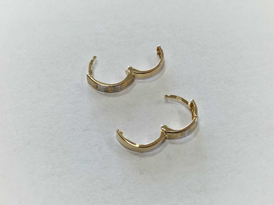 Дамски златни обеци 14К / 1,20 гр.